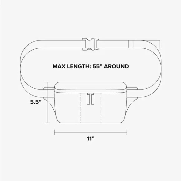 Calpak Chocolate Luka Belt Bag - Picture 4 of 4